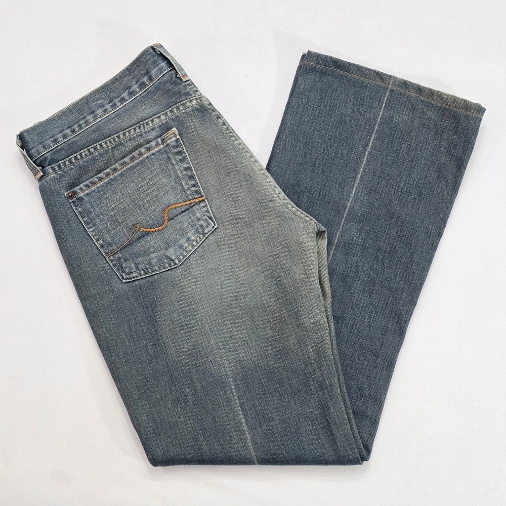 7 For All Mankind Vintage Bootcut Jeans Medium Wash Denim Womens 32x31